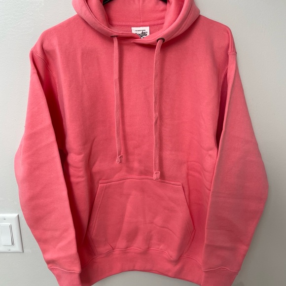 Pacific & Co. Tops - New PACIFIC & Co Adult Size Large Pullover Long Sleeve Sweatshirt Hoodie Pink
